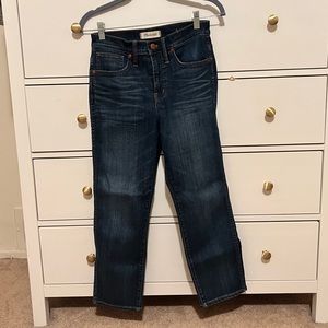 Madewell Petite Stovepipe Jeans in Leman Wash 26P